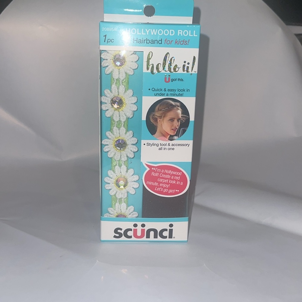 NWT NIB SCUNCI HAIRBAND HOLLYWOOD ROLL - Picture 6 of 6